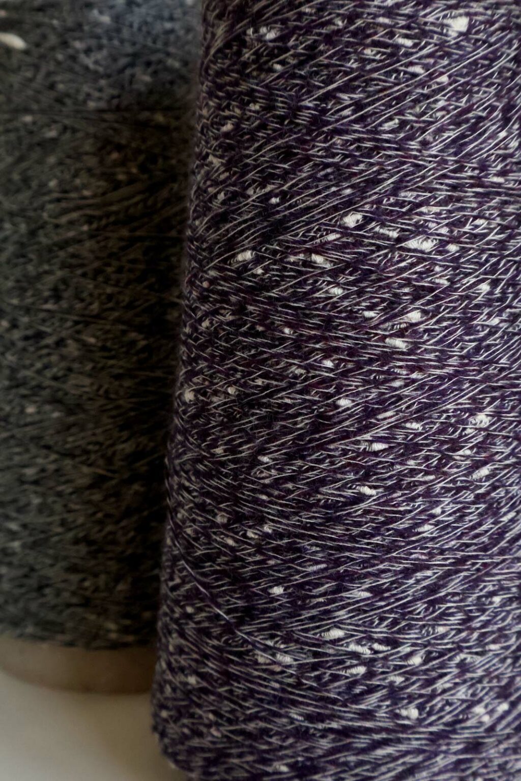 Création de fils fantaisie sur retordeuse