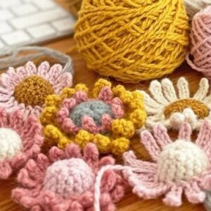Fleurs crochet Fleurs crochet