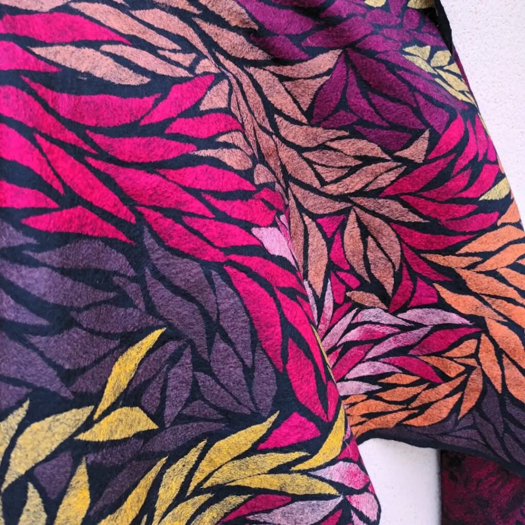 Feutre Nuno extra-fluide pour le vêtement