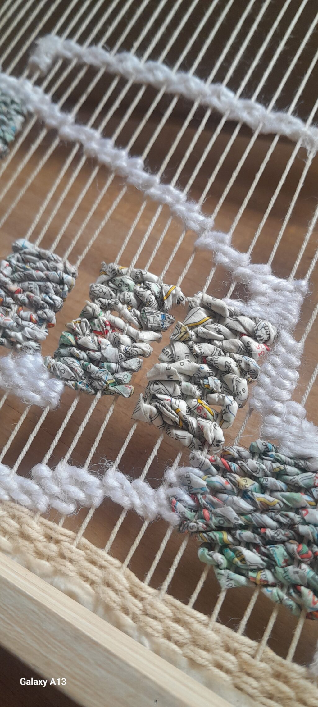 Cartographie textile tissée